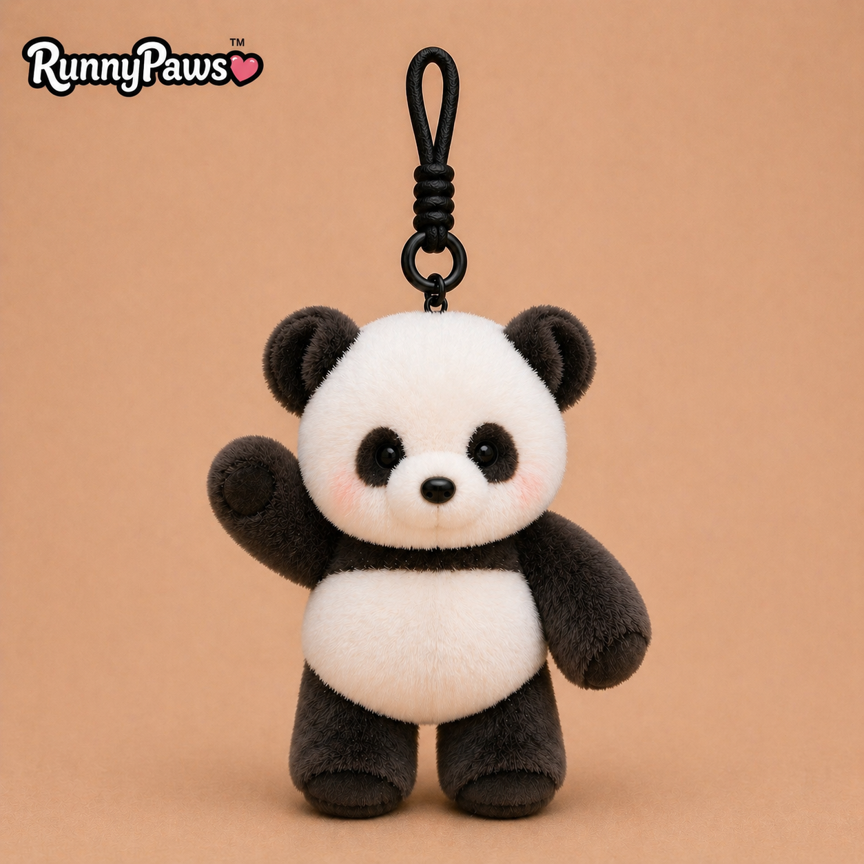 RunnyPaws™ Running Plushies Schlüsselanhänger