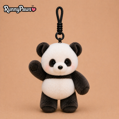 RunnyPaws™ Running Plushies Schlüsselanhänger